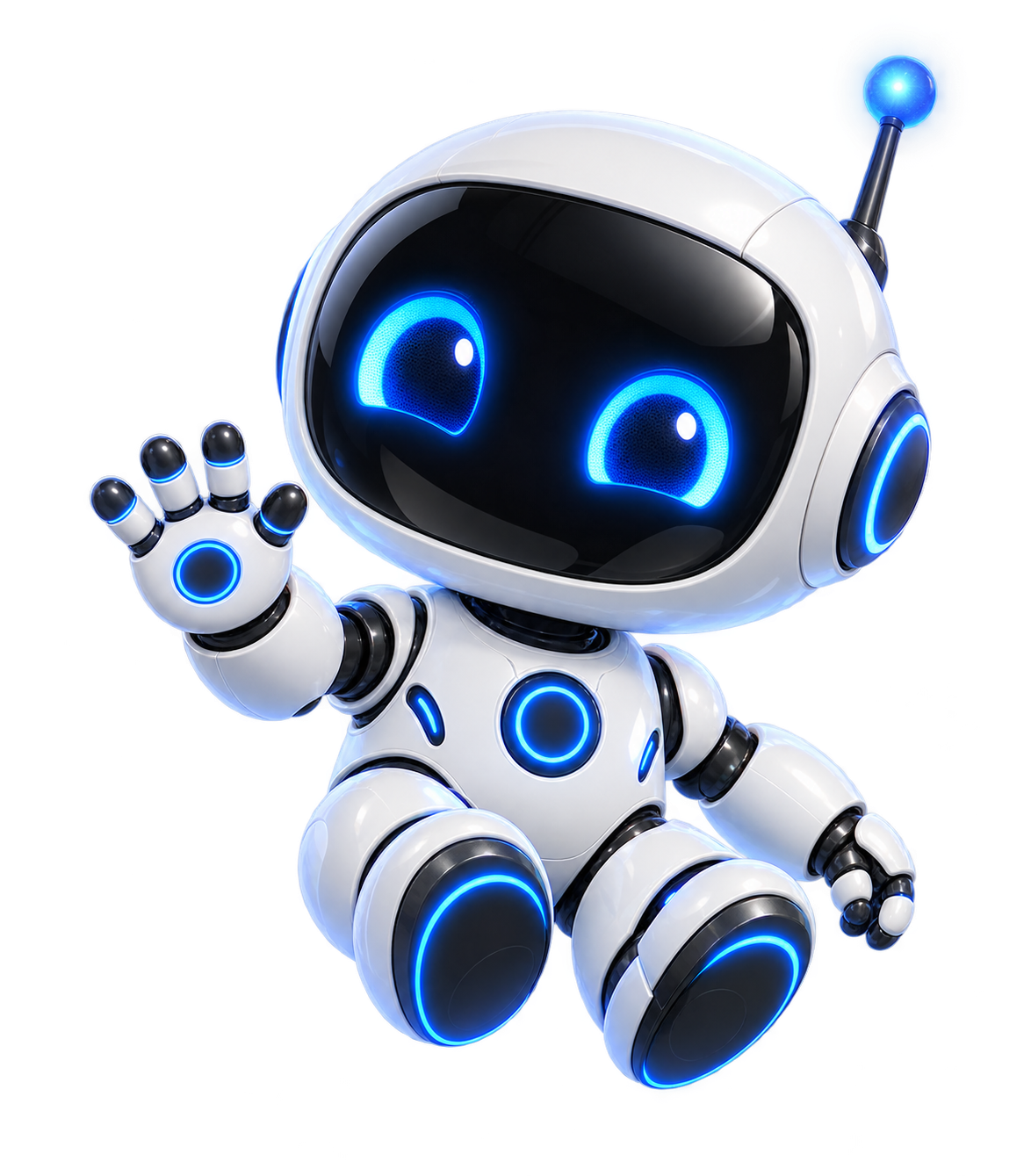 Navo robot mascot